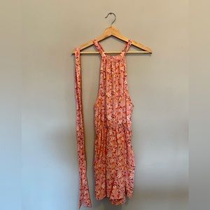 Bright colored romper